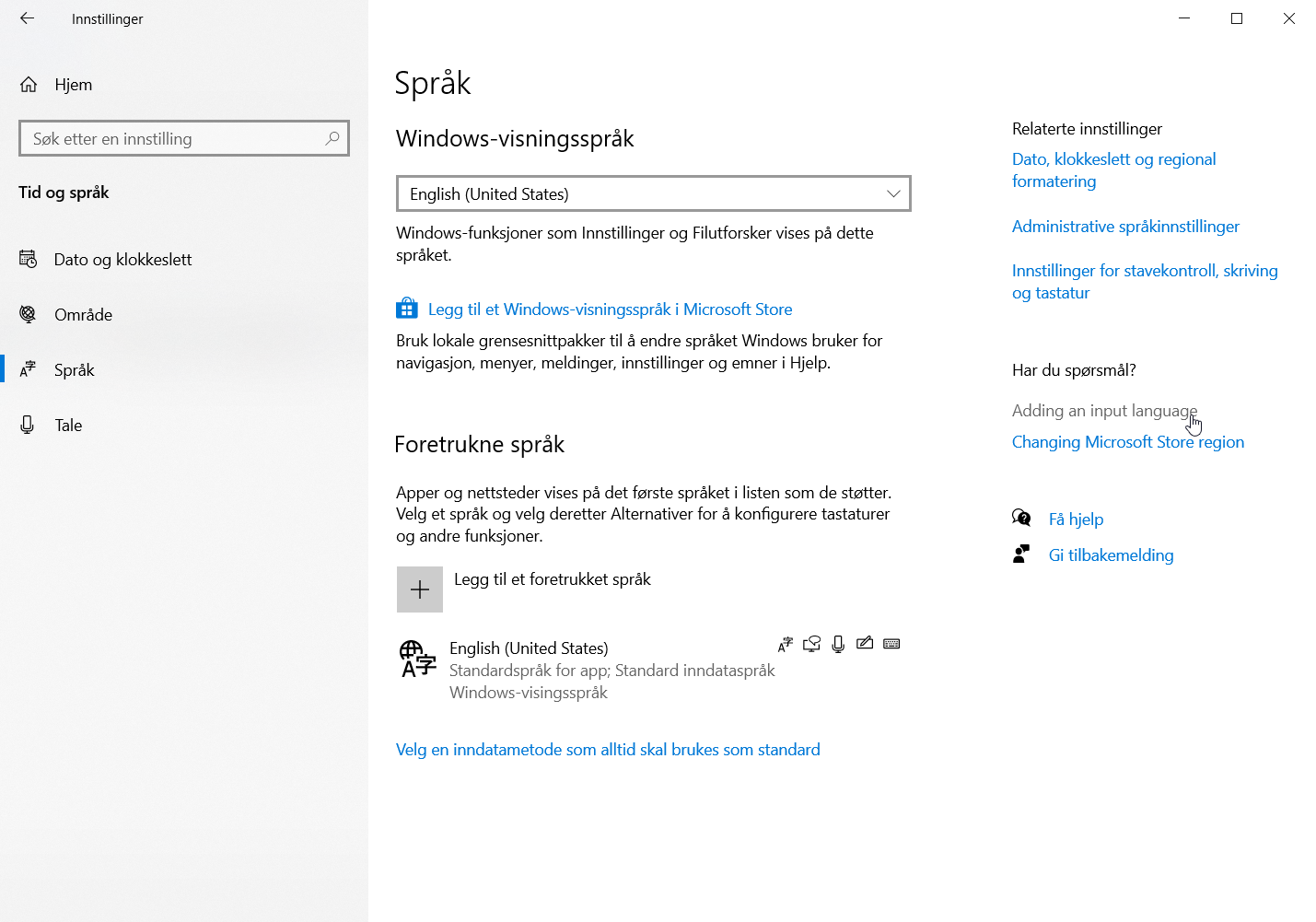 Windows 10 Language only partially changed - Microsoft Q&A