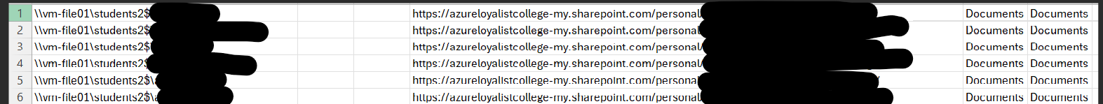 Getting "check your location" error on CSV for Bulk Sharepoint File ...