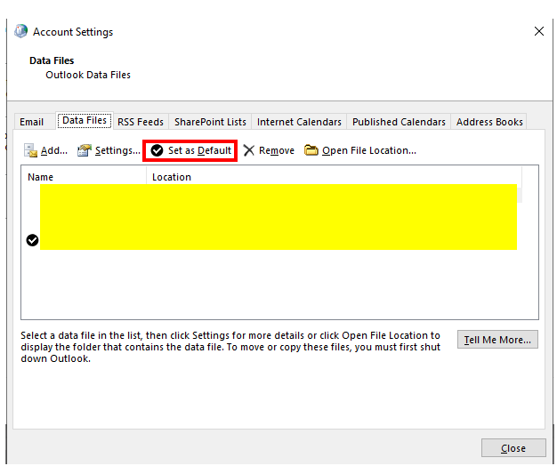 How do I remove the primary email account in outlook? - Microsoft Q&A