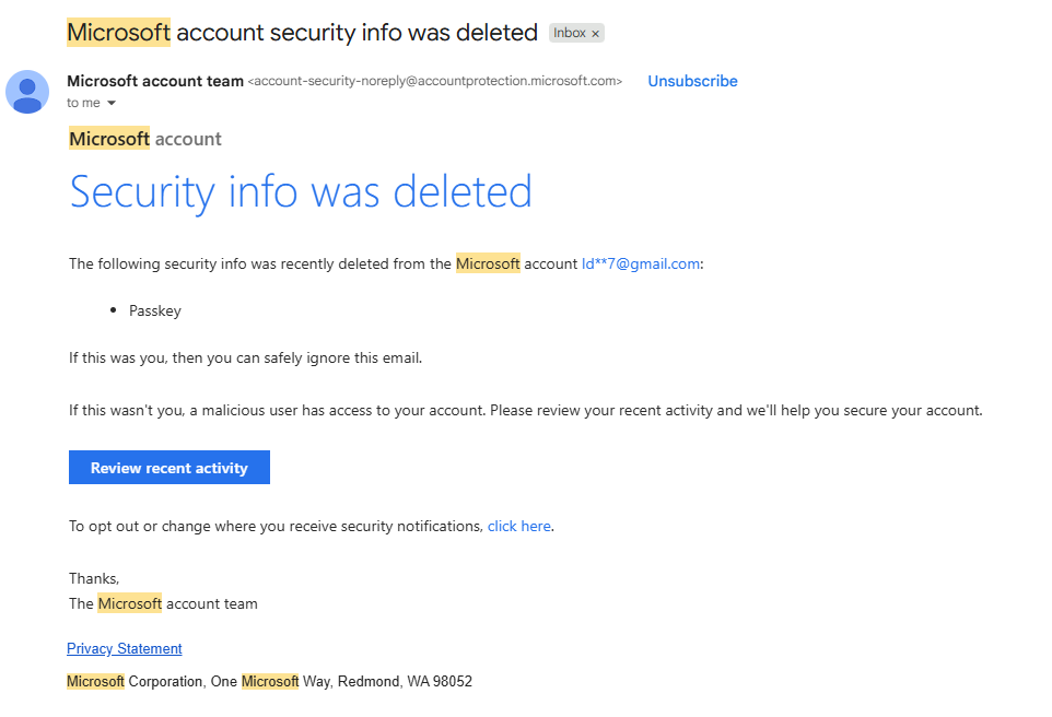 microsoft account compromised and email alias removed - Microsoft Q&A