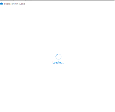 Non stop loading when open setting of Onedrive - Microsoft Q&A
