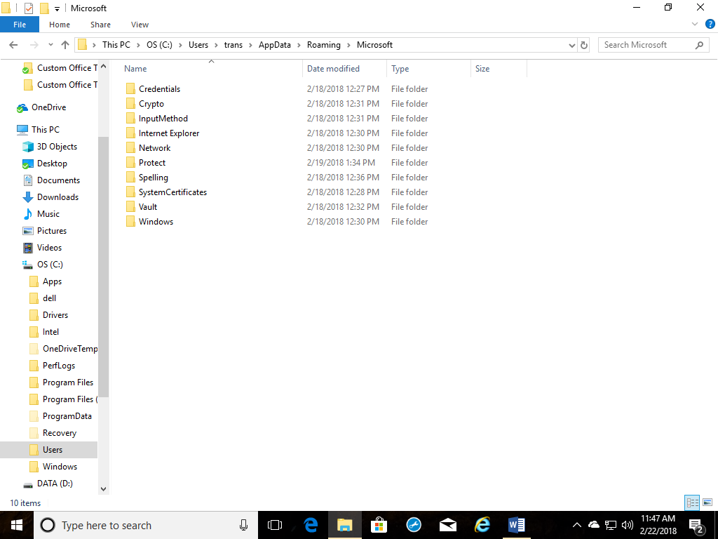 Office / Word 2016 MSO1033 issues - Microsoft Q&A