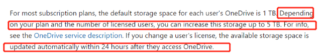Cannot Change An Individual Users Onedrive Storage Limits - Microsoft Q&A