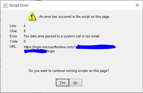 Error 'AADSTS900561: The endpoint only accepts POST requests. Received ...