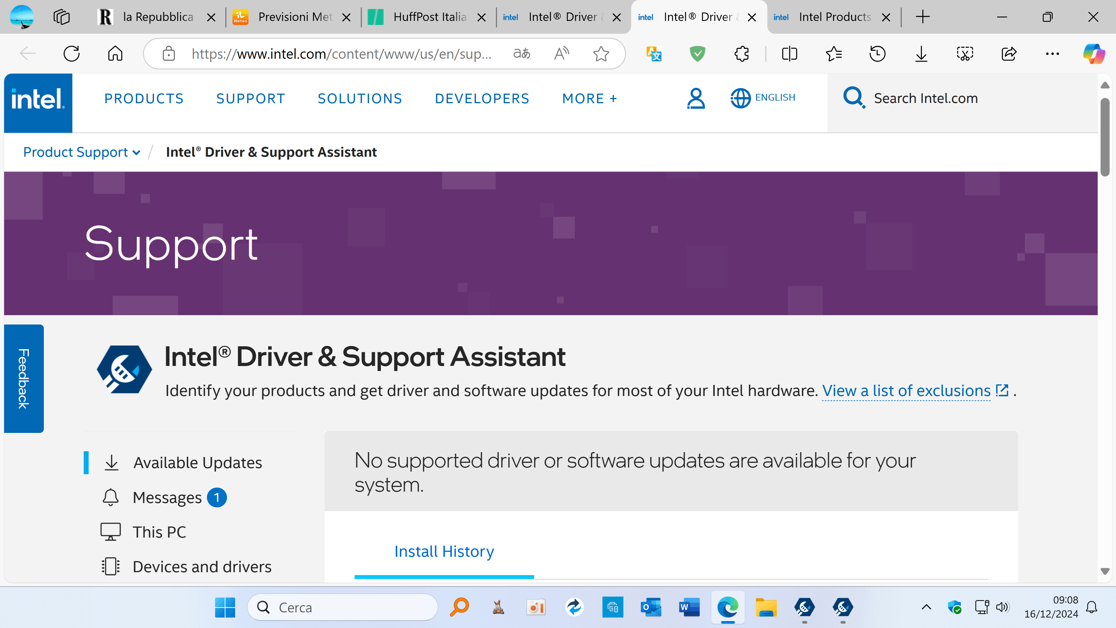windows 11-v.24- una domanda sui driver intel - Microsoft Q&A