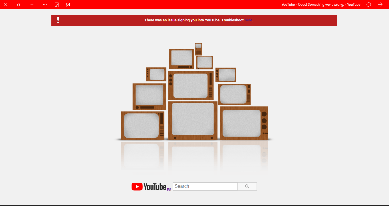 I can't sign in to my YouTube account using Microsoft edge browser ...