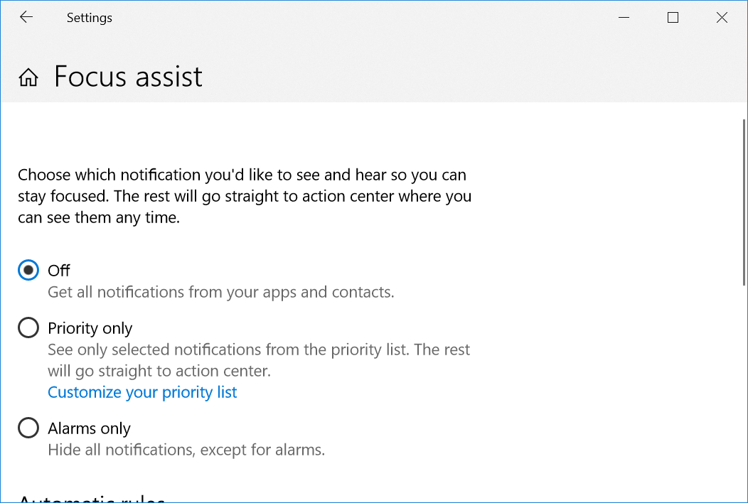 Alarms & Clock does not notify - Microsoft Q&A