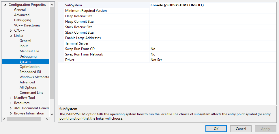 SubsysConsole
