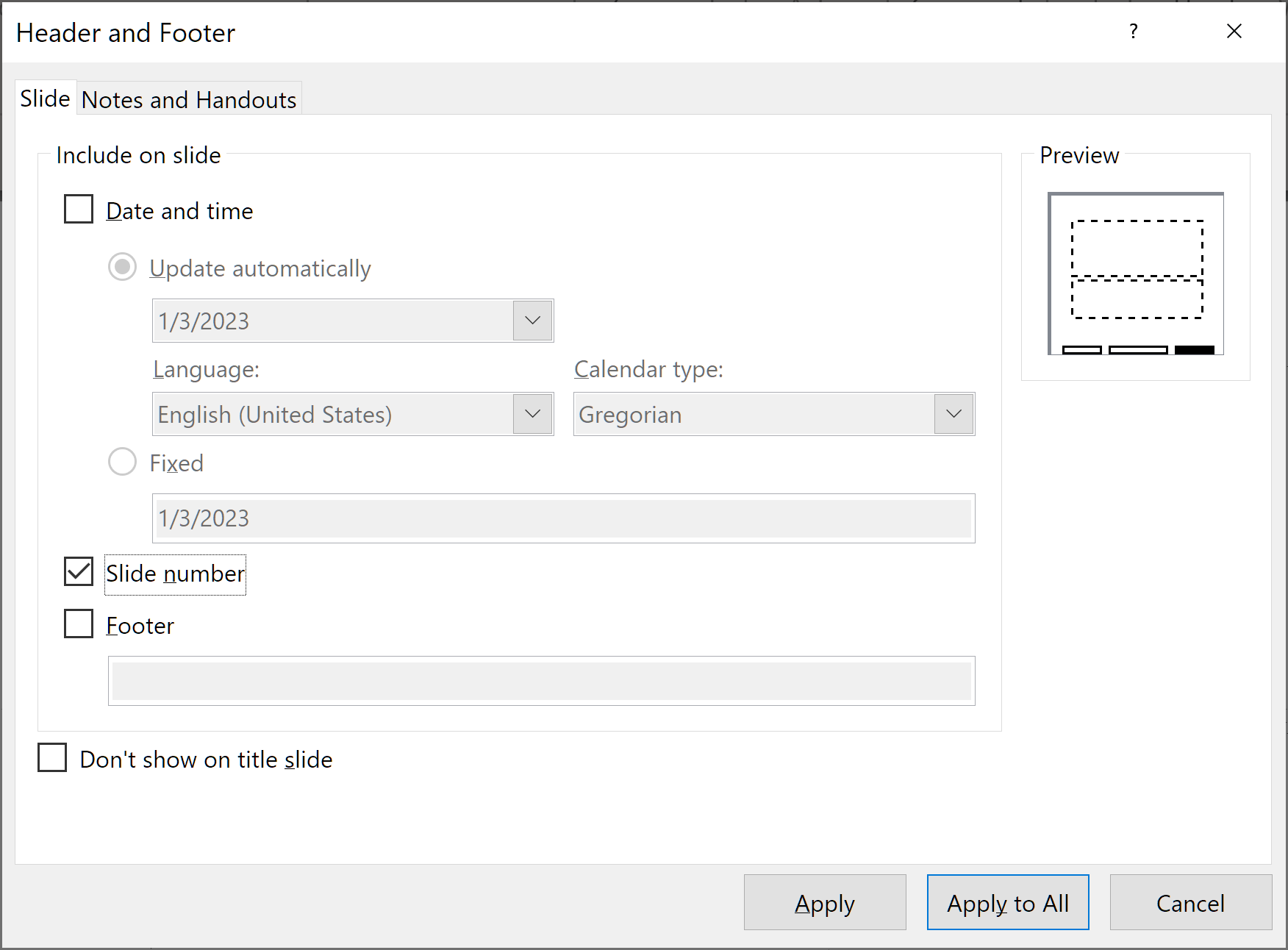Adding slide numbers to Microsoft presentation - Microsoft Q&A