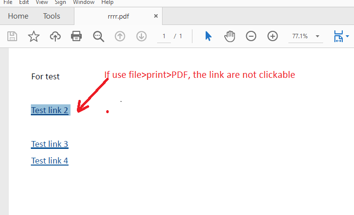 Publisher PDF Links no longer work - Microsoft Q&A