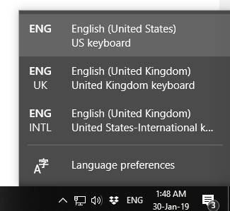 Windows 10 invisible keyboard layouts - Microsoft Q&A