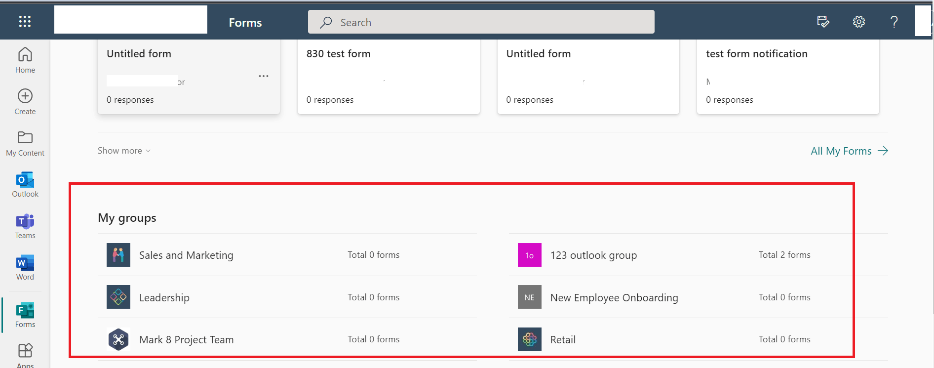 Microsoft Form - Form at Group are not able to use Upload File function ...