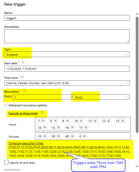 Restricting Tumbling Window Trigger to Business Hours - Microsoft Q&A