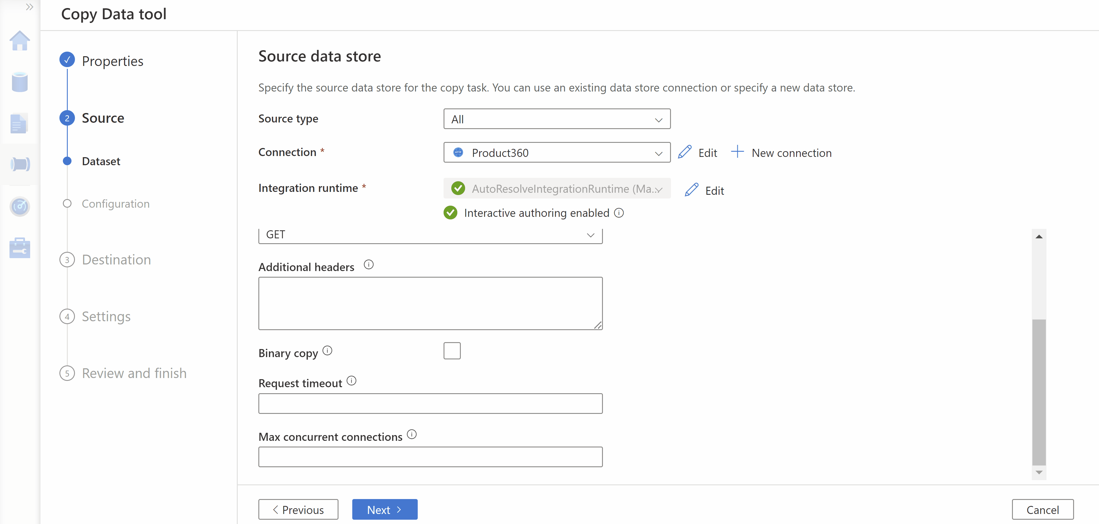 DP-203-SourceDataSetPurview