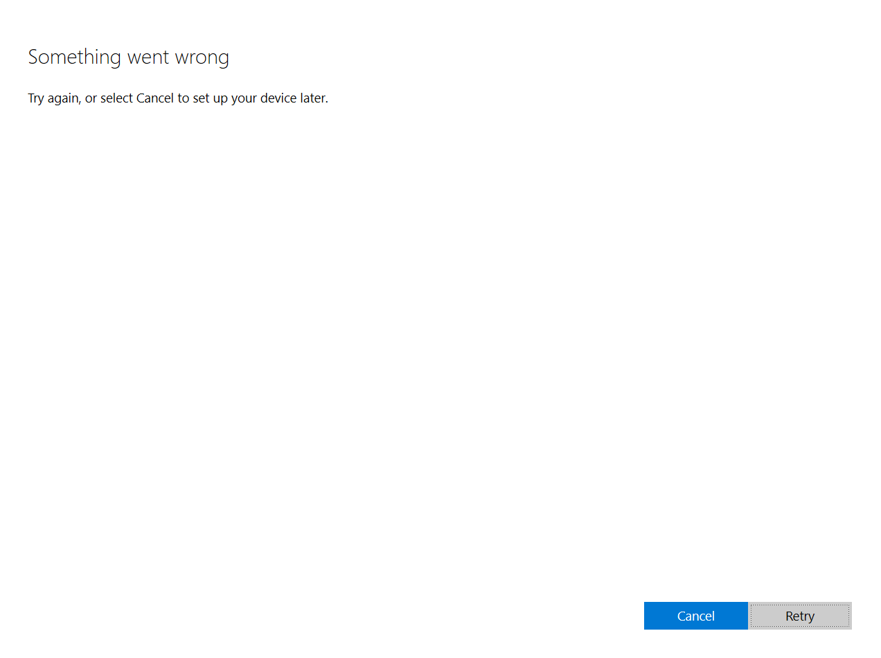 how to fix something went wrong error while signing in for Device ...