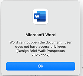 How do I fix access Privileges on mac in Office 2025? - Microsoft Q&A