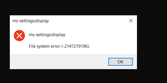 Windows 10 Corrupted File system after fresh install - Microsoft Q&A