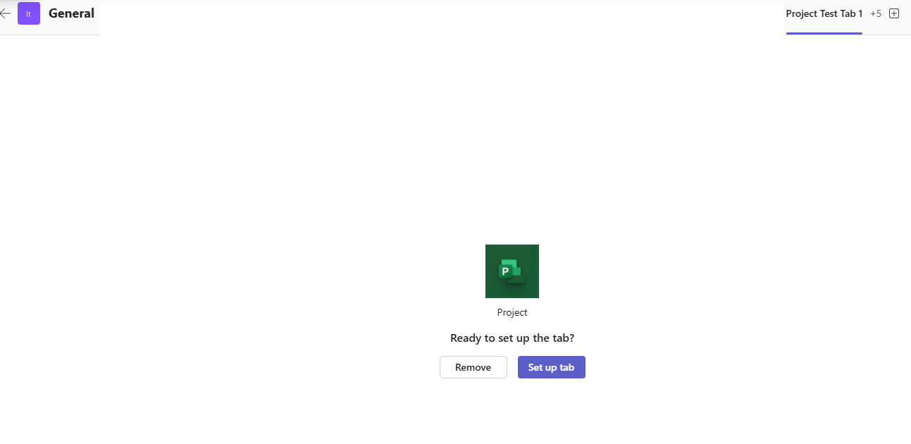 Error while linking Microsoft Project online plan to Teams - Microsoft Q&A