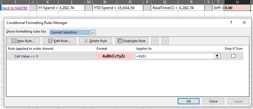 Conditional Formatting Not Working - Cell Value Seems to Be Stored In ...