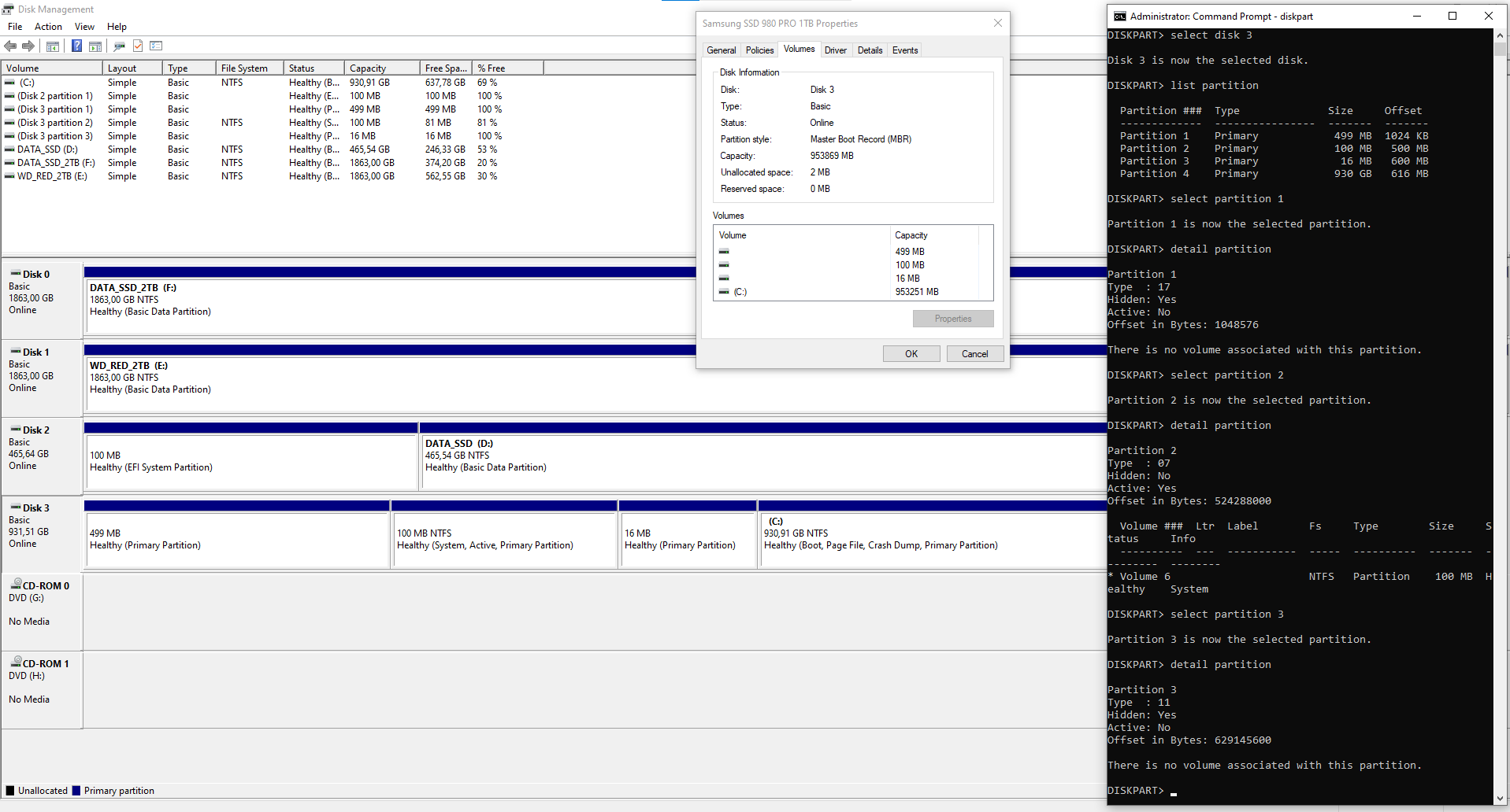 Can't use mbr2gpt, because the disk has 4 primary partitions, unsure ...