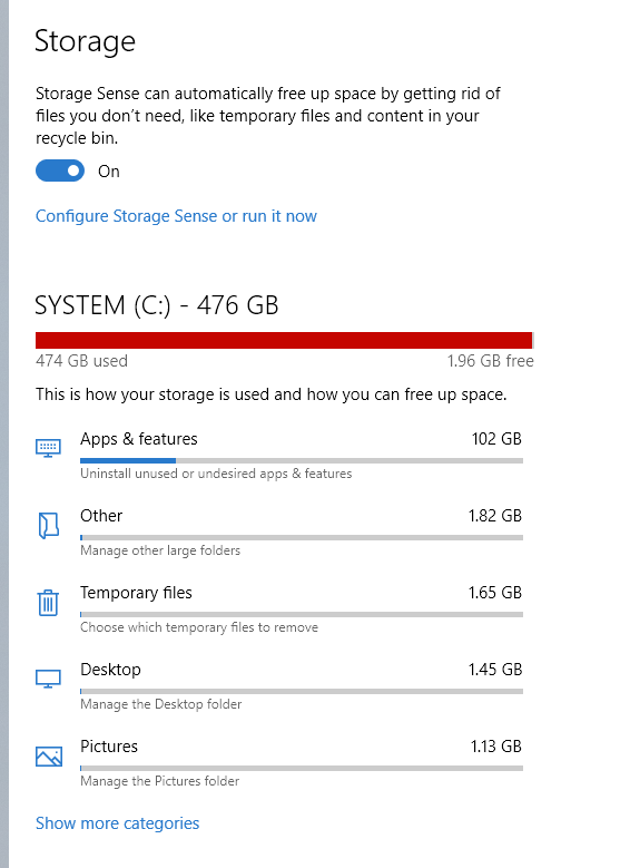 hard disk capacity shows wrong size - Microsoft Q&A