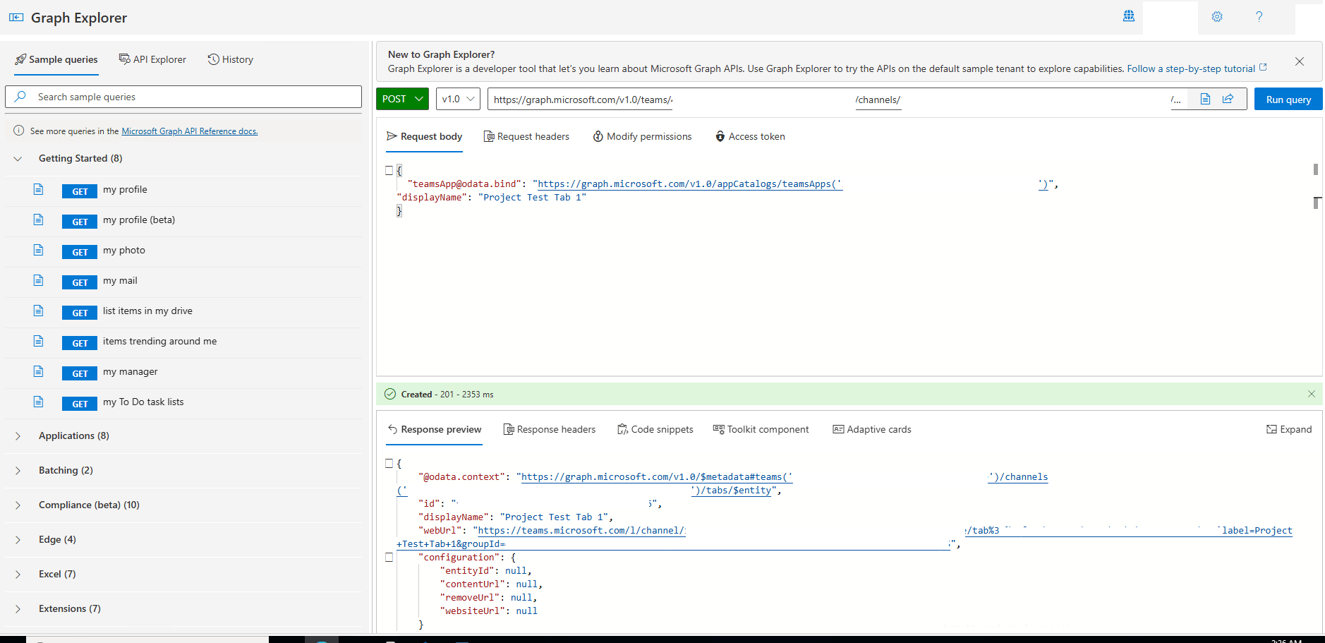 Error while linking Microsoft Project online plan to Teams - Microsoft Q&A