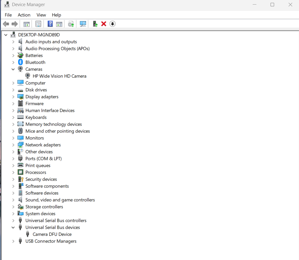 Integrated Camera Not Working After Windows Update on HP Victus 15 ...