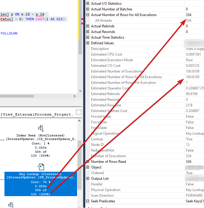 Help Understanding Execution Plans - Microsoft Q&A