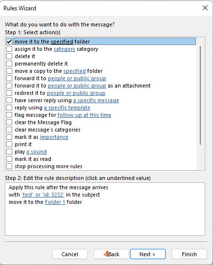 Apply an ID number to inbox emails. - Microsoft Q&A
