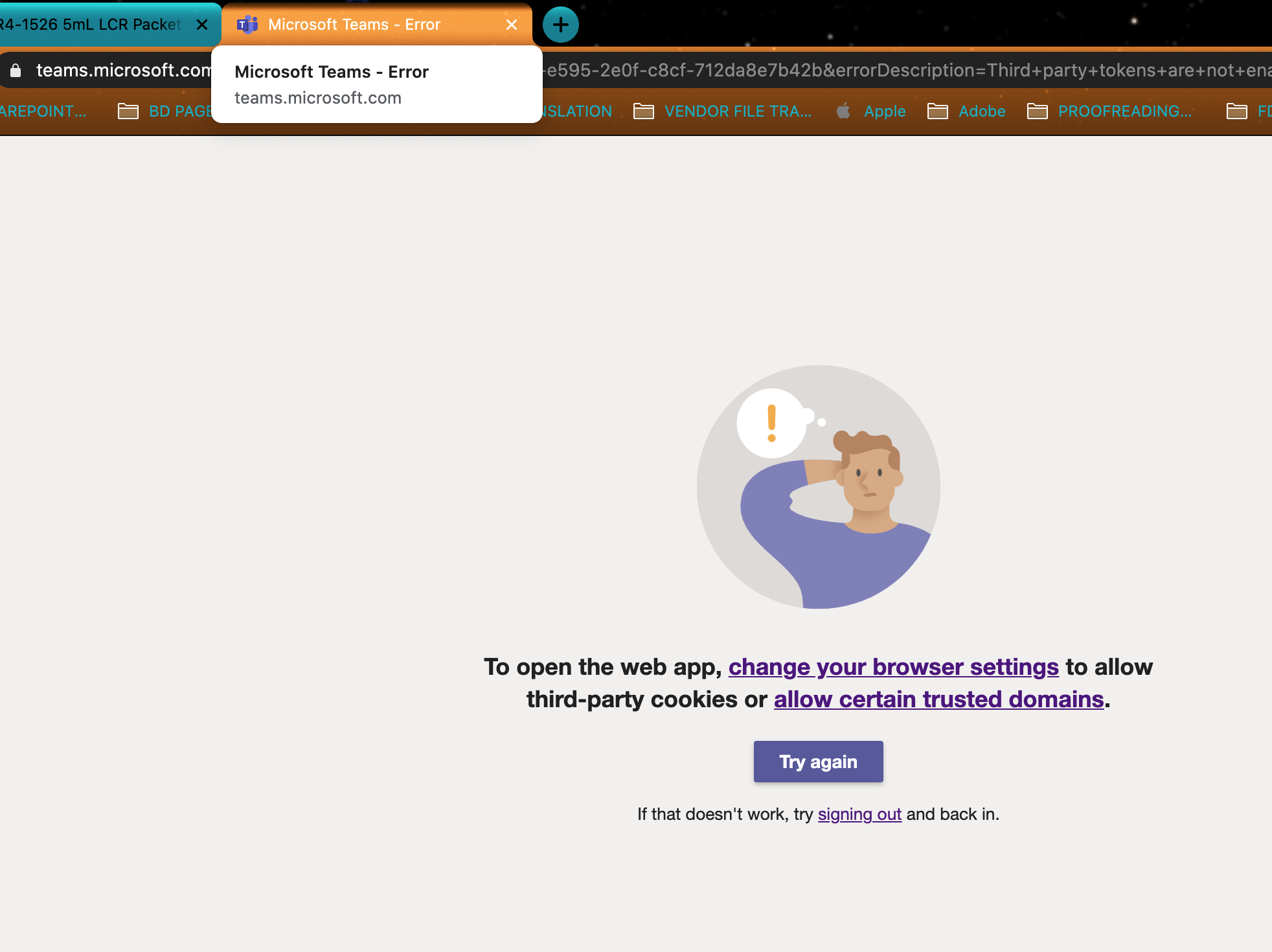 Cannot access a shared link to download files - Microsoft Q&A