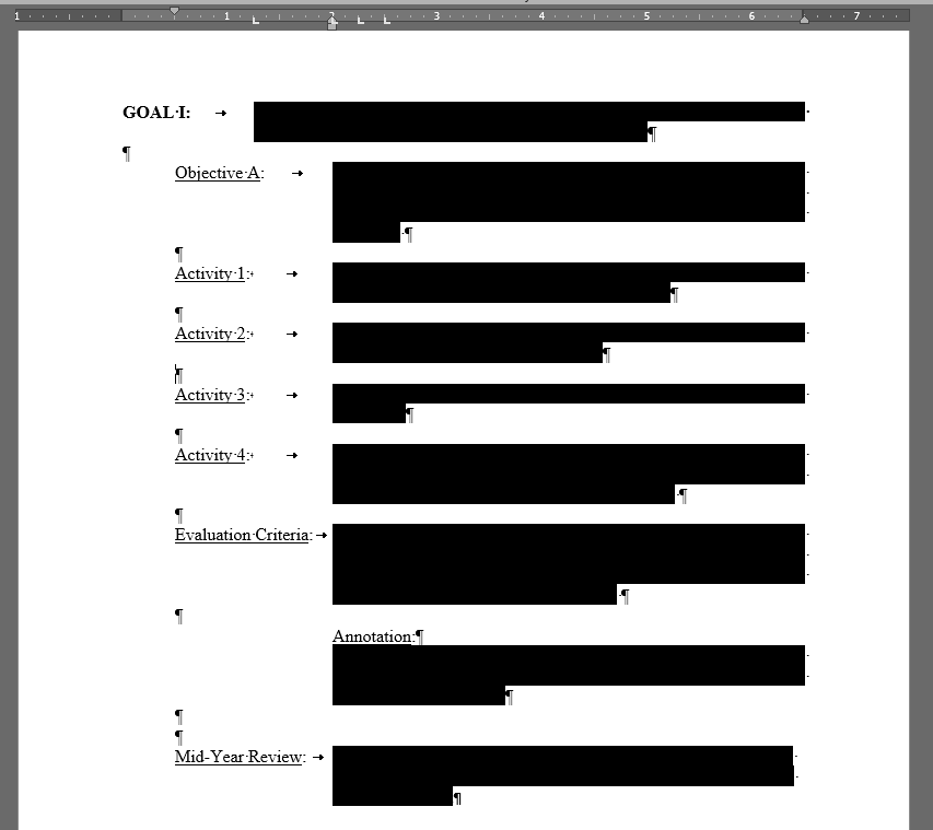 shared outline formatting and method - Microsoft Q&A