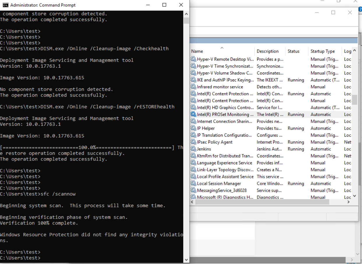 Windows10的Interactive Services Detection 服务丢失： - Microsoft Q&A