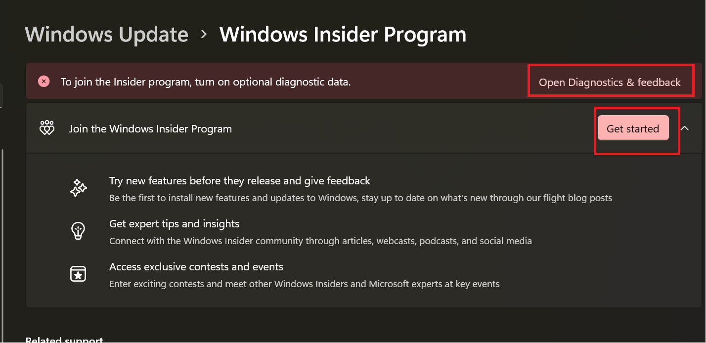 I would like to ride of windows insider program windows 11 please ...
