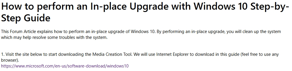 NEED WINDOWS 10 UPDATED - Microsoft Q&A