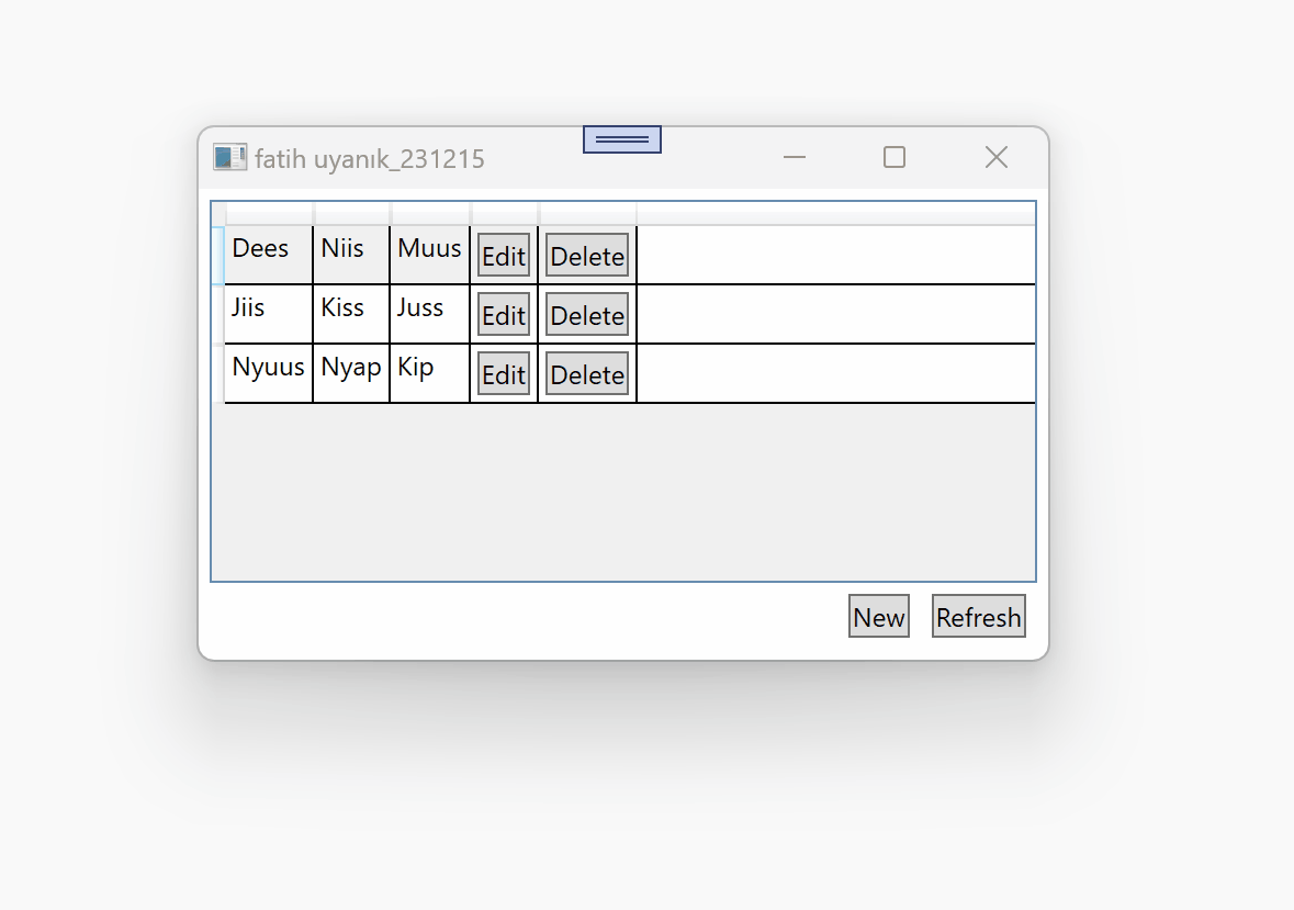 What approach should be taken to track changes in database operations
