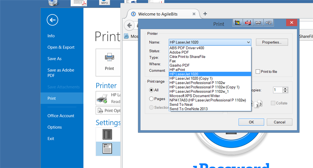 Print Dialog Shows Printers That Were Removed - Microsoft Q&A