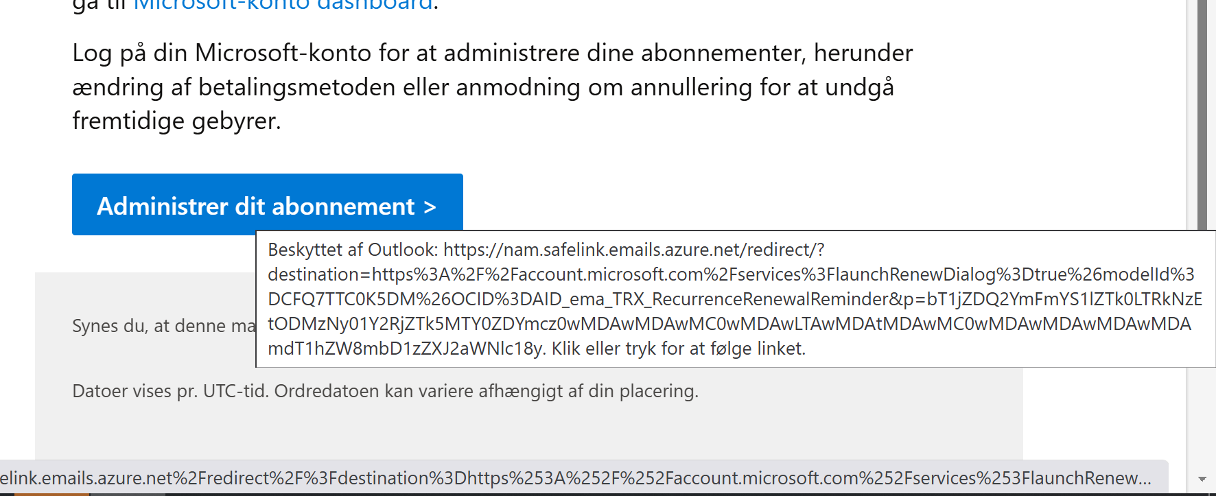 microsoft mouseover