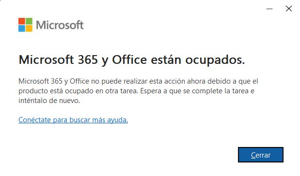 fallas, no puedo ingresar a excel - Microsoft Q&A