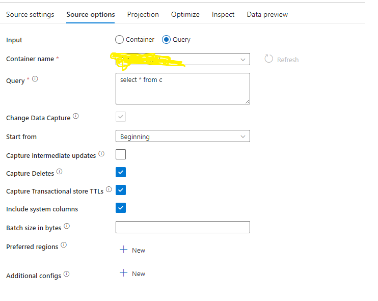 Azure Data Factory COSMOS DB Analytical Store Queries - Microsoft Q&A