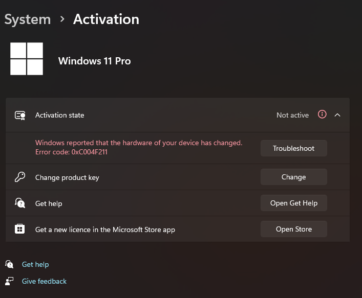 Windows deactivated after upgrading my PC - Microsoft Q&A