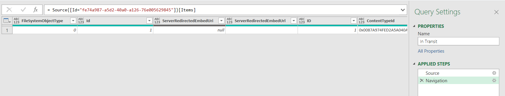 Power query failed to load from share point - Microsoft Q&A