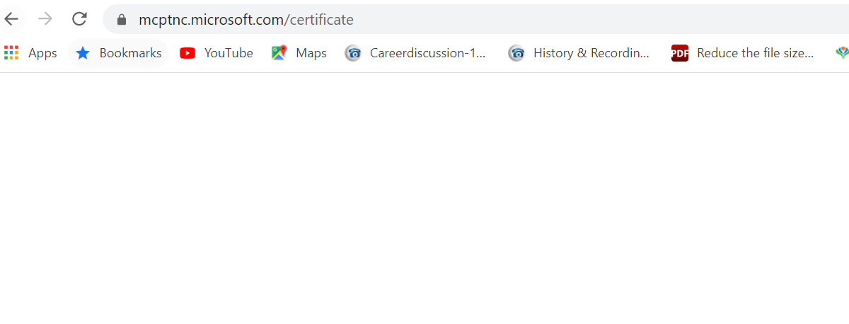 could not able to download AZ-303 certificate - Microsoft Q&A
