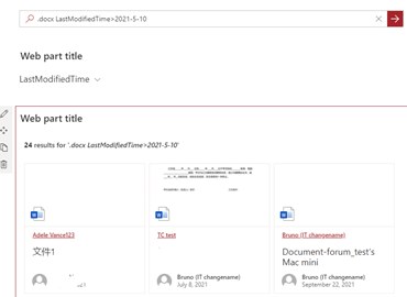 Search results displaying incorrectly in SPO - Microsoft Q&A