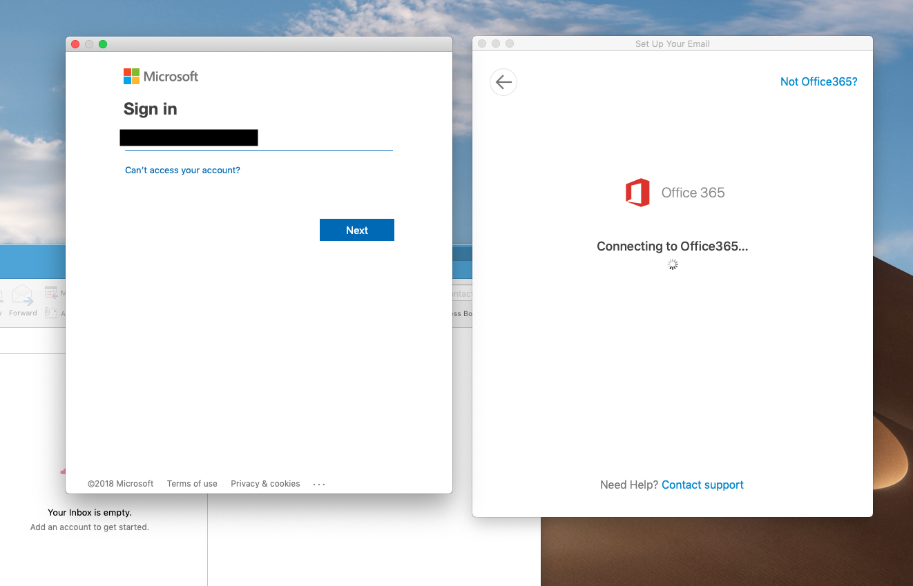 Outlook for Mac will not complete authentication with Office 365 ...