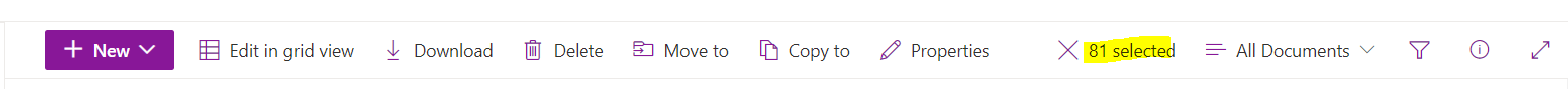 All files not shown in 