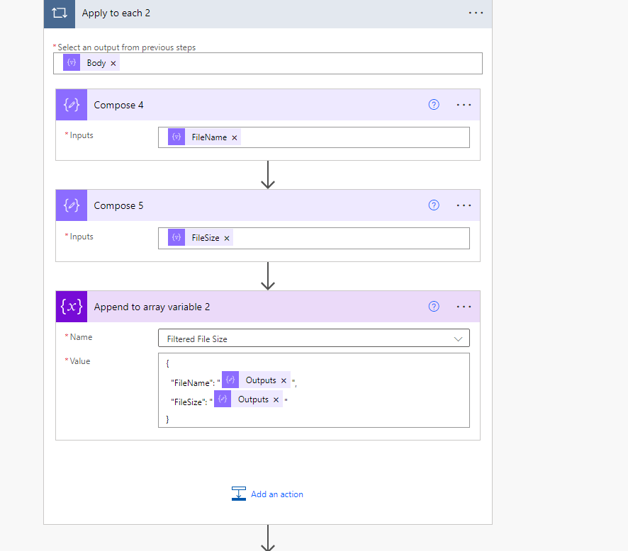 Get notification when file reach certain size including all file ...