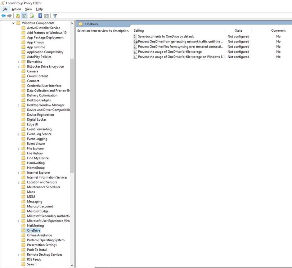 OneDrive ADMX & ADML templates missing options - Microsoft Q&A