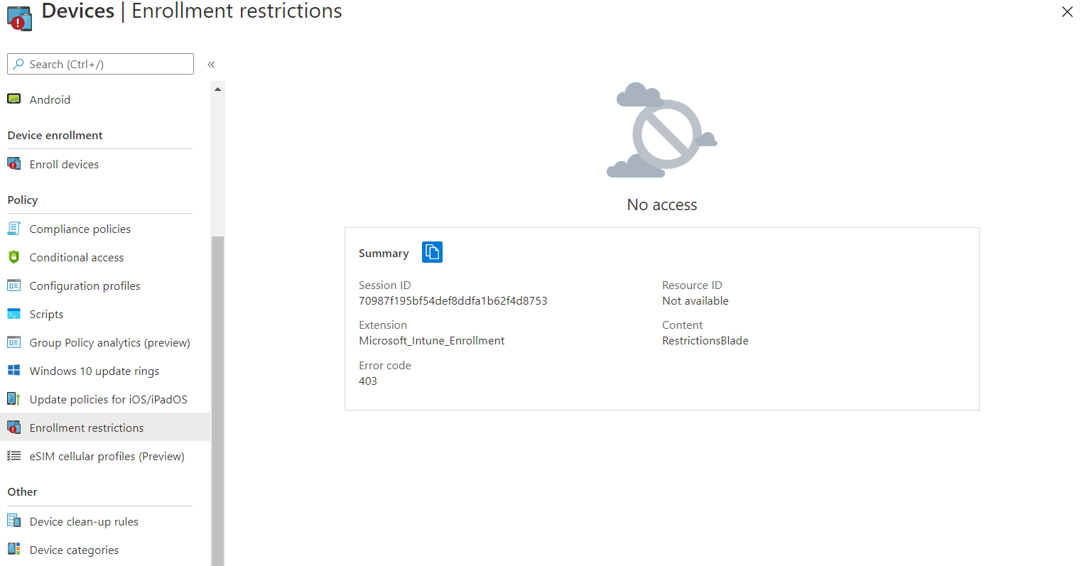 Unknown error code 0x80180014 - Microsoft Q&A