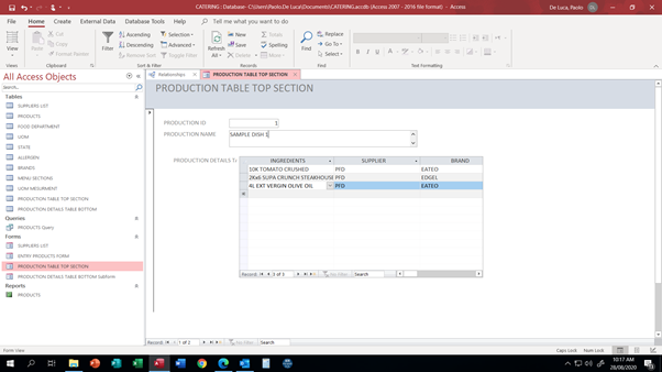 create recipe card - Microsoft Q&A