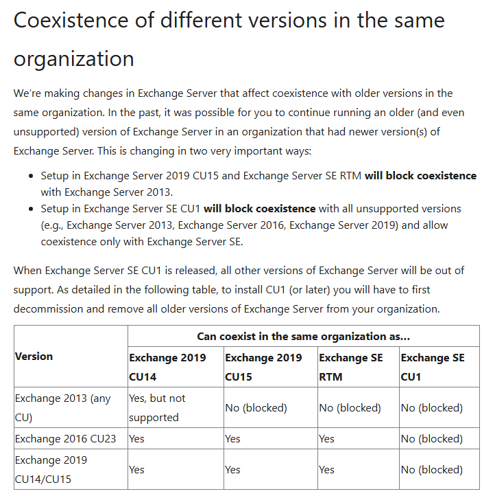 Exchange 2019 with different Cu and hybrid quedtion - Microsoft Q&A